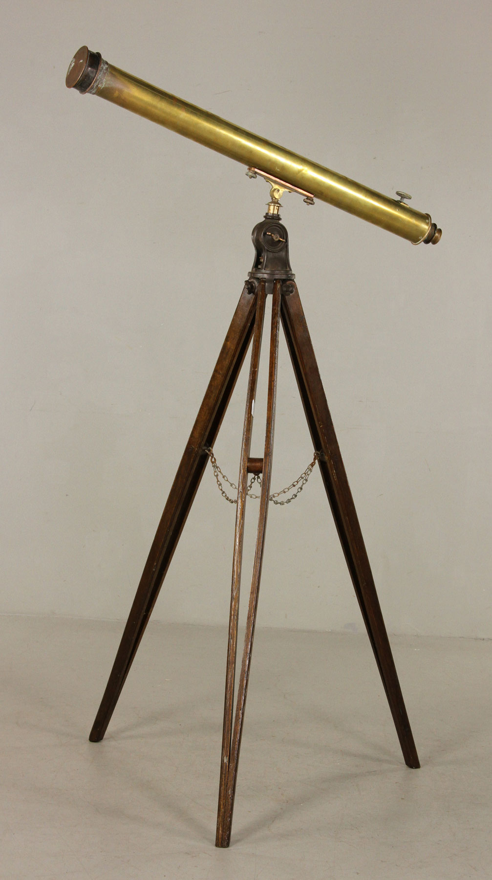 Alvan Clark & Sons Brass Telescope