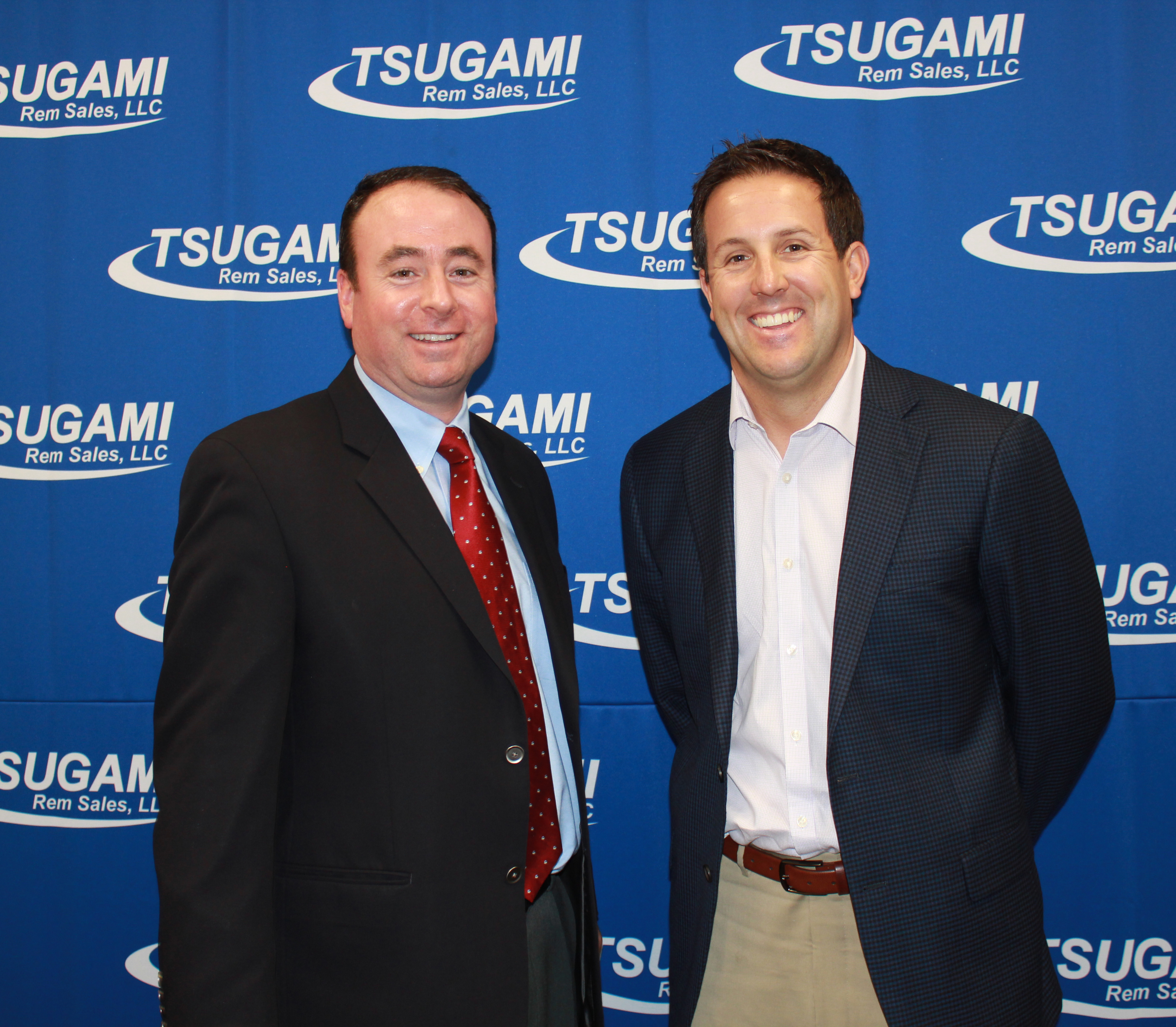 Tsugami/Rem Sales Vice President Michael Mugno and Ellison, Southern California President Pat Urian