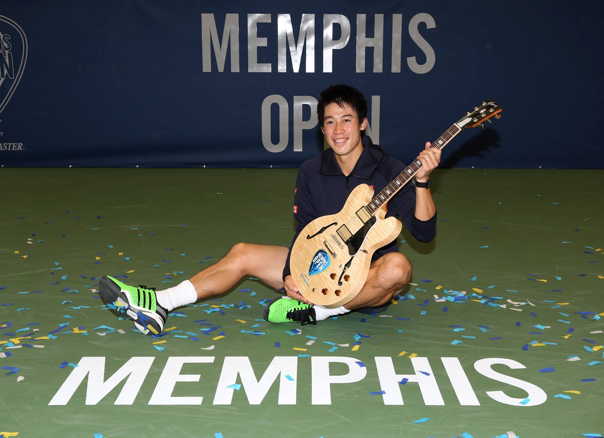 Kei Nishikori the 2015 Memphis Open ATP Title Winner