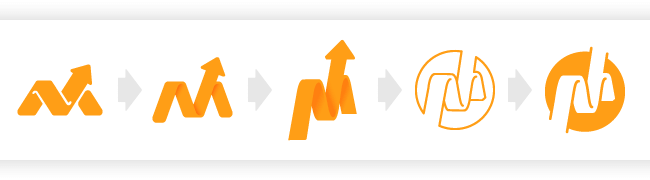 Marketing Mojo's Logo Redesign Progression