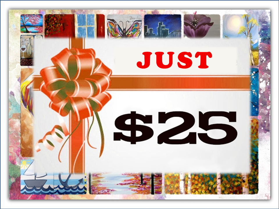 January Art Sessions Just $25