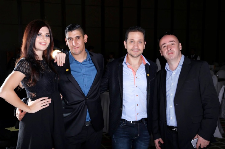 GKhair UAE Sales Team with CEO and Founder Van Tibolli (Second from the left)