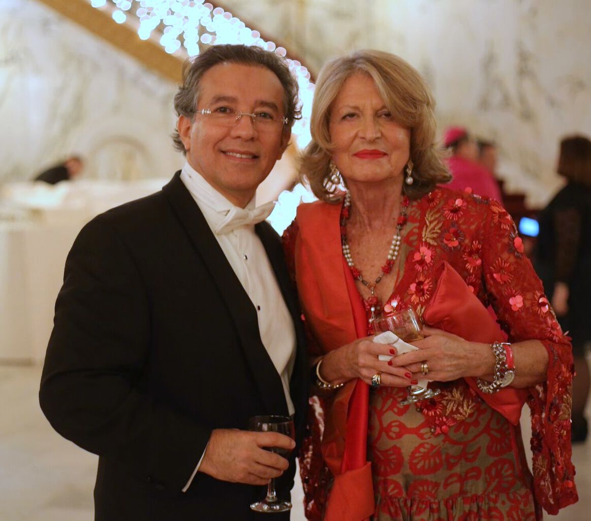 Mr. Sergio Orozco and Dame Commander Cristina Grassi