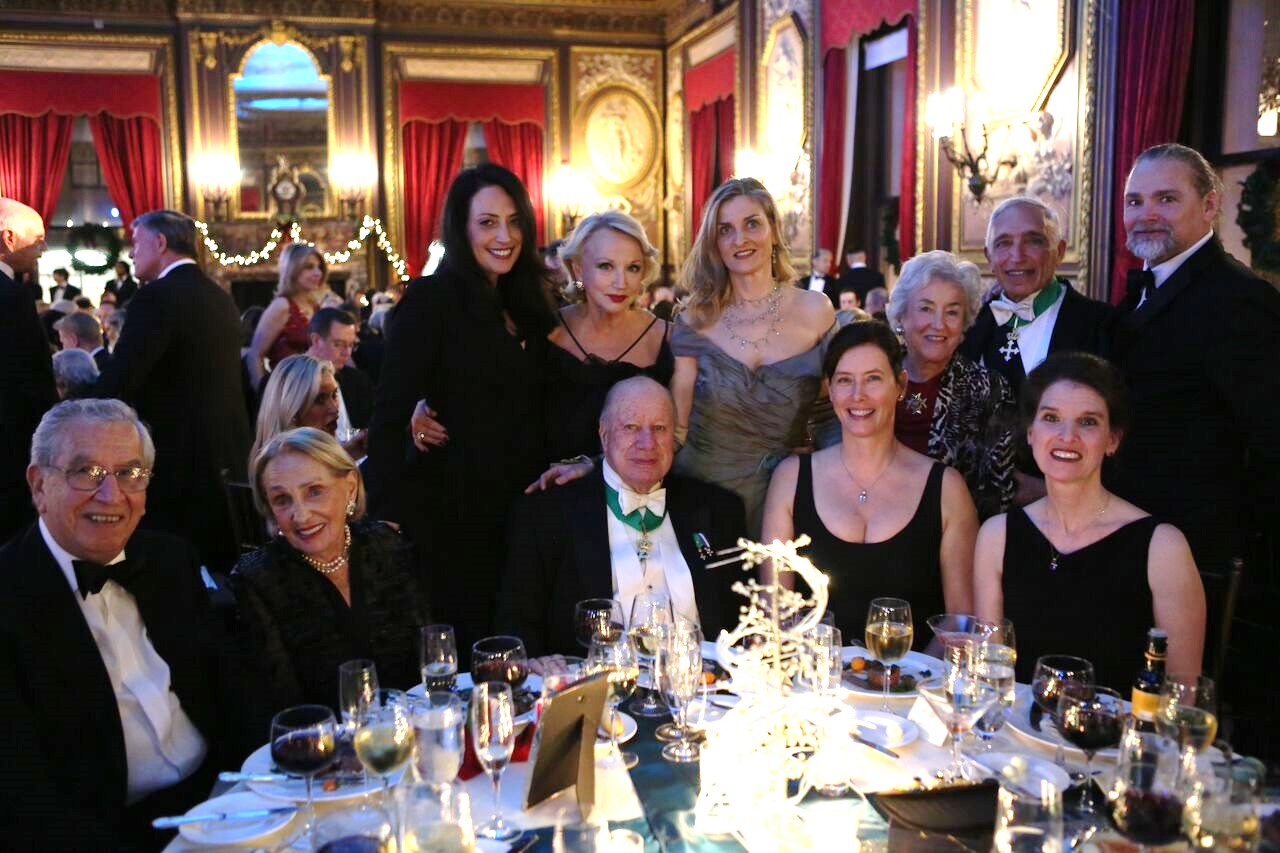 Mr. Floyd and Julie Mares,Ms. Phyliss Shwartz,Mrs. Eva Franchi, Comm. George C. White,Dame Annie Fiorilla,Esq.,  Dame Elizabeth Young,Mrs. Betsy White, Ball Chairman Joseph Sciame and guests