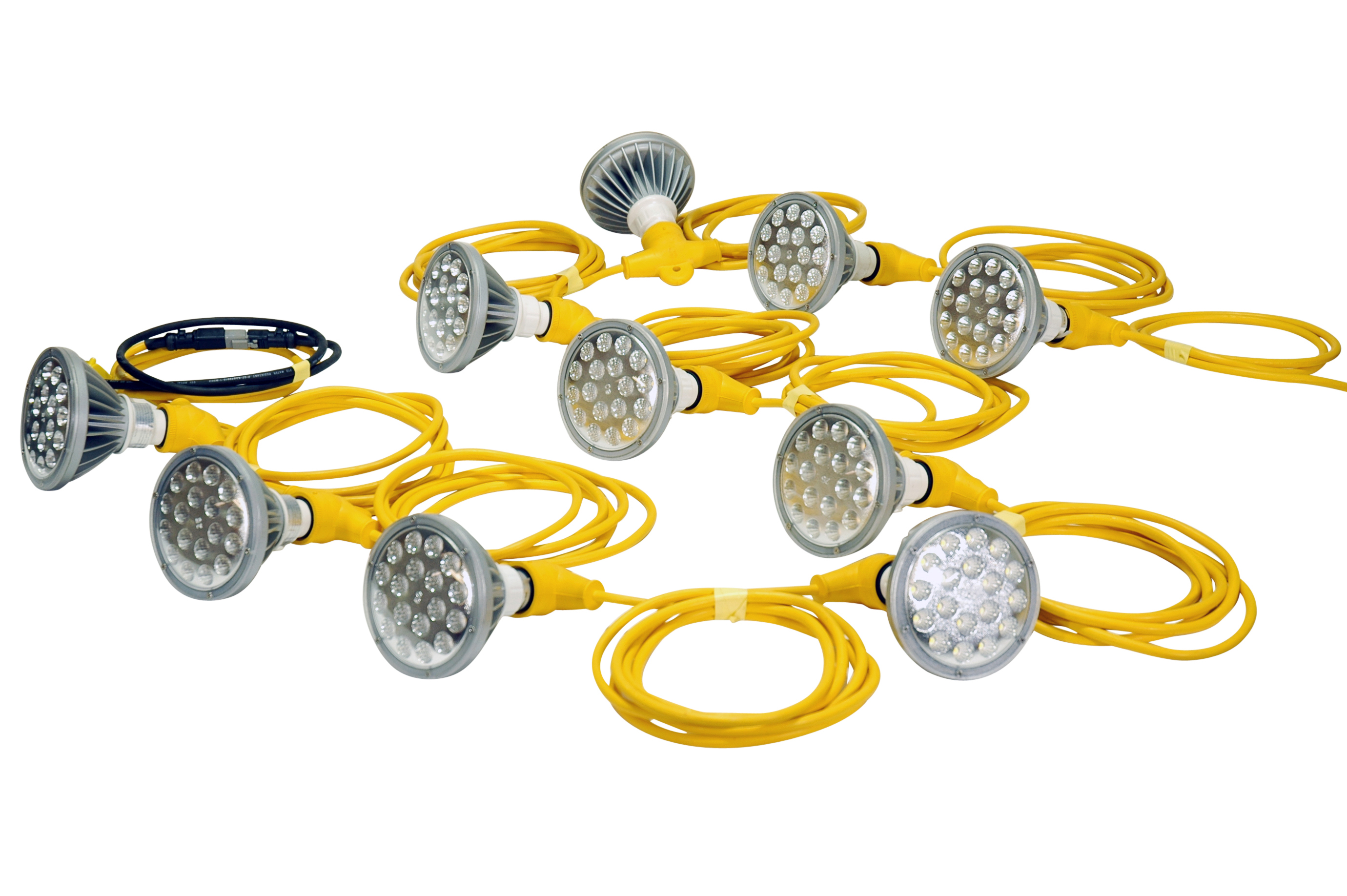 125 Watt Temporary Construction LED String Lights Released by Larson ...