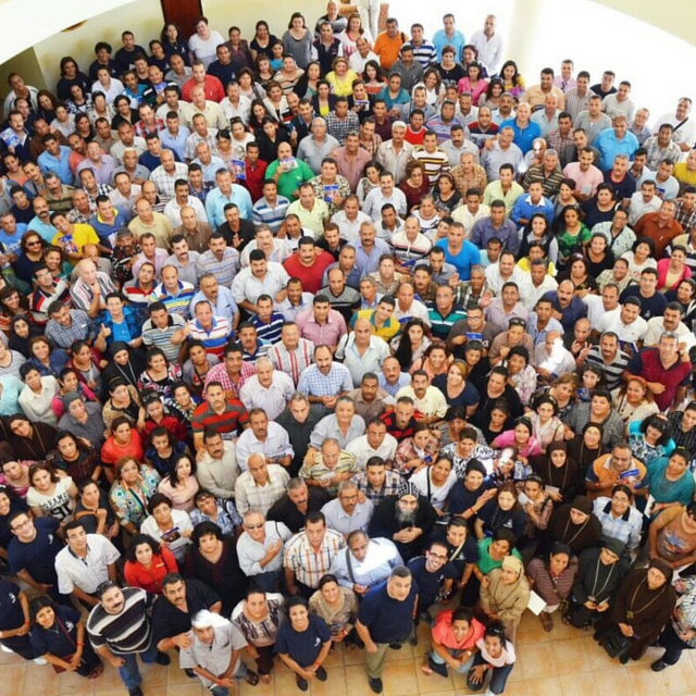 Almost 500 Church-based volunteer "Reps" meet in Hurghada for a key Coptic Orphans conference and intensive training in working with the children, August 2015.
