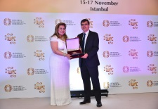 Maria Rios Honored by IWEC-Istanbul