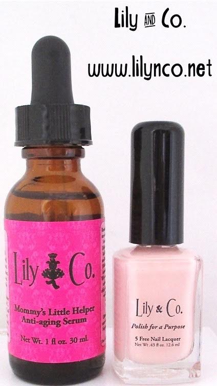 Lily & Co.'s popular Polish for a Purpose Nail Lacquer (right)