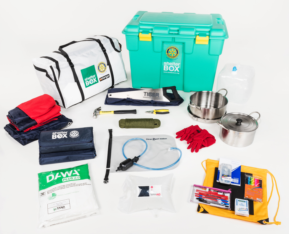 ShelterBox contents
