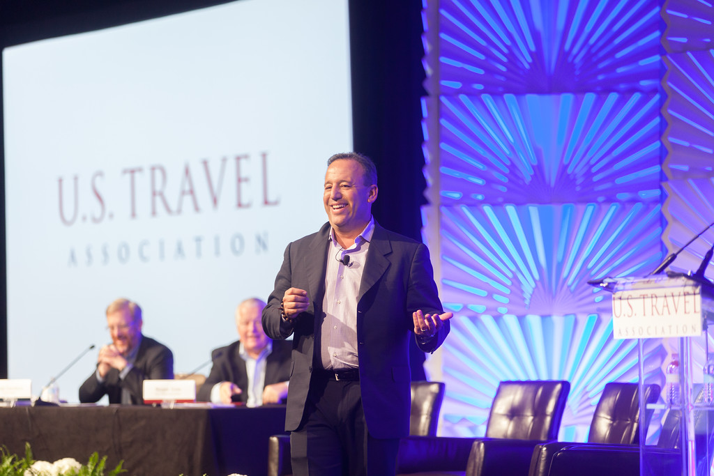 David Meltzer Keynotes at the United States Travel Association Board Meeting