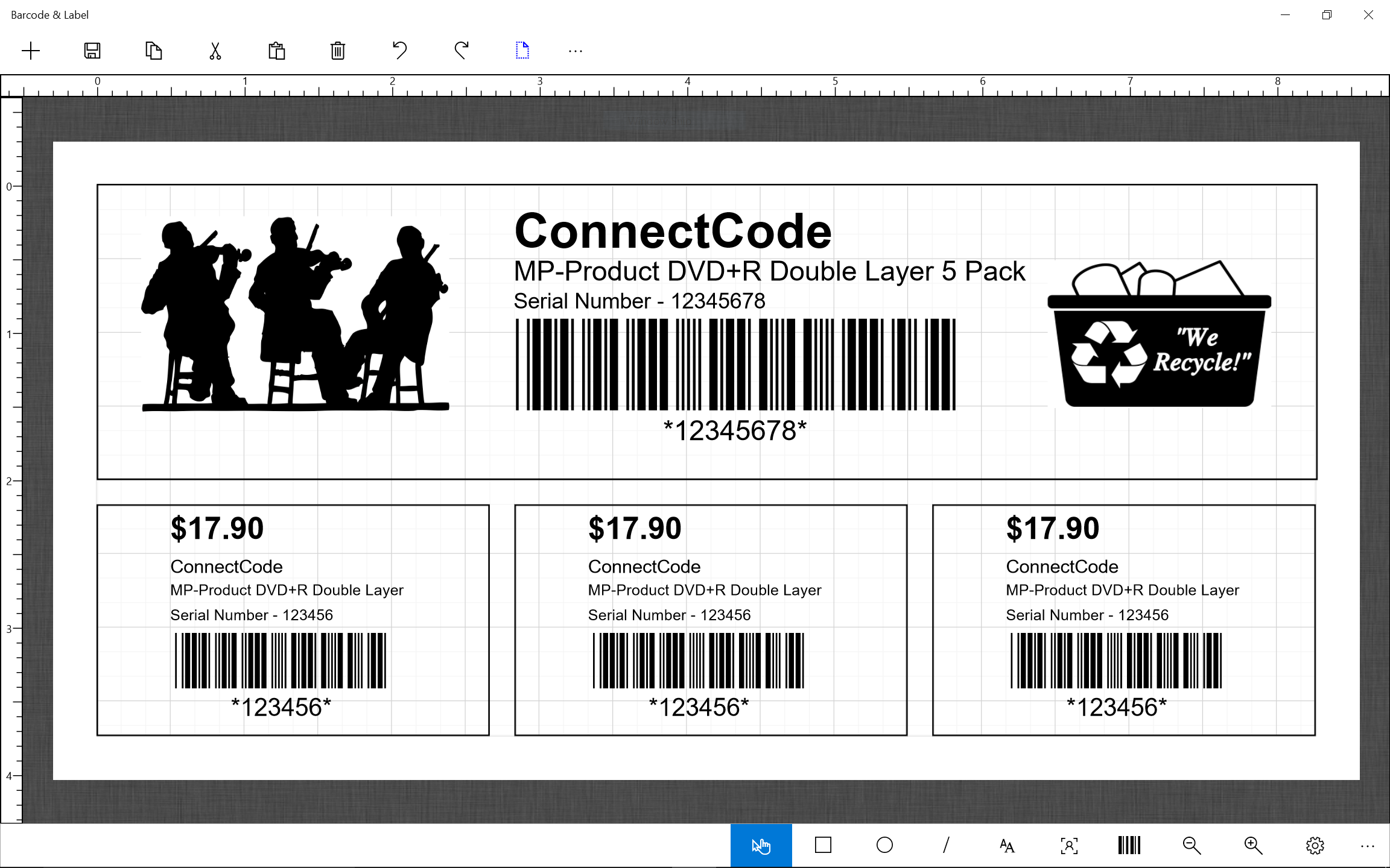 Barcode & Label Universal Windows Platform