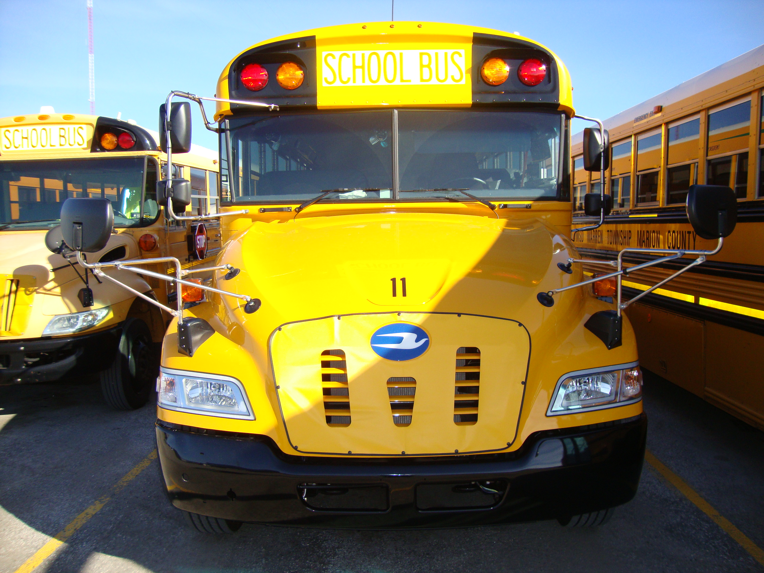 The fleet of propane autogas school buses will reduce nitrogen oxide emissions by over 13,600 pounds and particulate matter by about 350 pounds each year compared with the diesel buses they replaced.