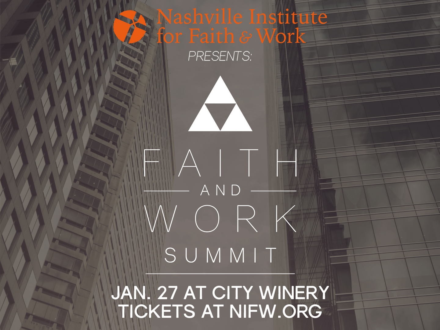 Faith & Work Summit: Jan. 27 at City Winery Nashville