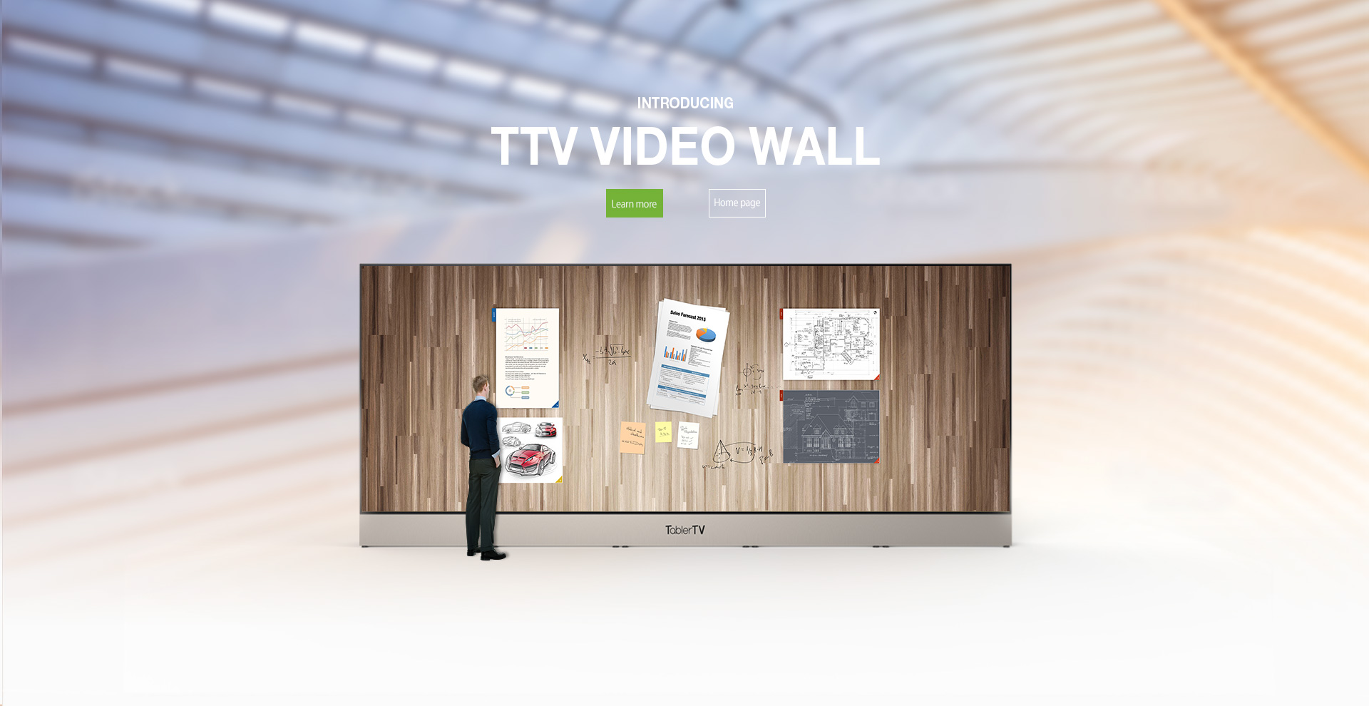 200 Inch TTV Video Wall