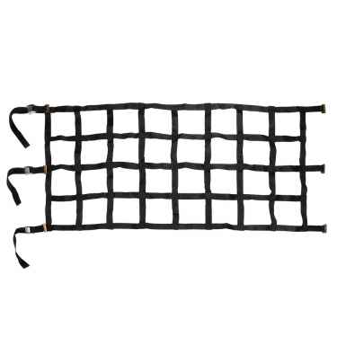 42" x 82" Heavy Duty Cargo Net with Cam Buckles and E-Track Fittings