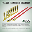 ETCO Incorporated Publishes Case Study on Development of Fuse Clip Terminal Product