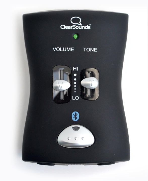 The QH2 Bluetooth Hub & Phone Amplifier, ClearSounds' Workplace Solution for Hearing Loss