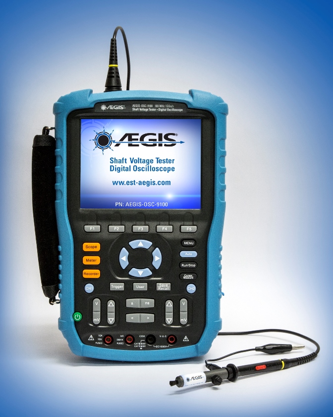 The AEGIS® Shaft Voltage Tester Digital Oscilloscope