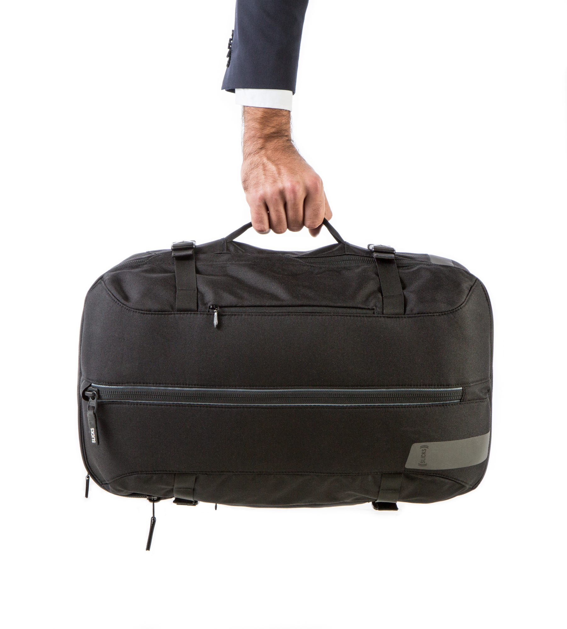 Slicks Briefcase Mode Front - Black Color