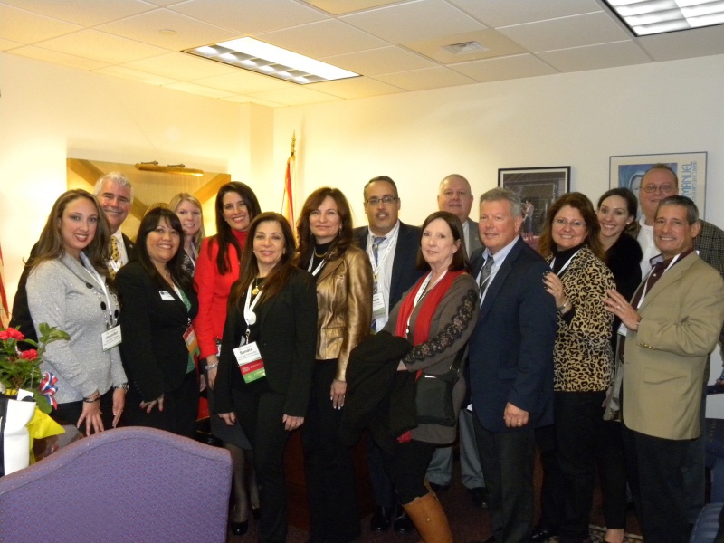 MIAMI meets with Sen. Anitere Flores at Great American Realtor Days in Tallahassee