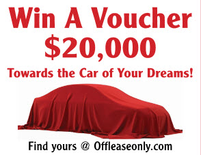 Win a $20k voucher good towards any vehicle at any OffLeaseOnly location!
