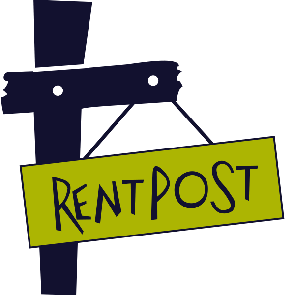 RentPost Sign Post Logo