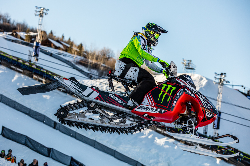 Monster Energy's Paul Thacker Takes Silver in Adaptive Snocross at X Games Aspen 2016