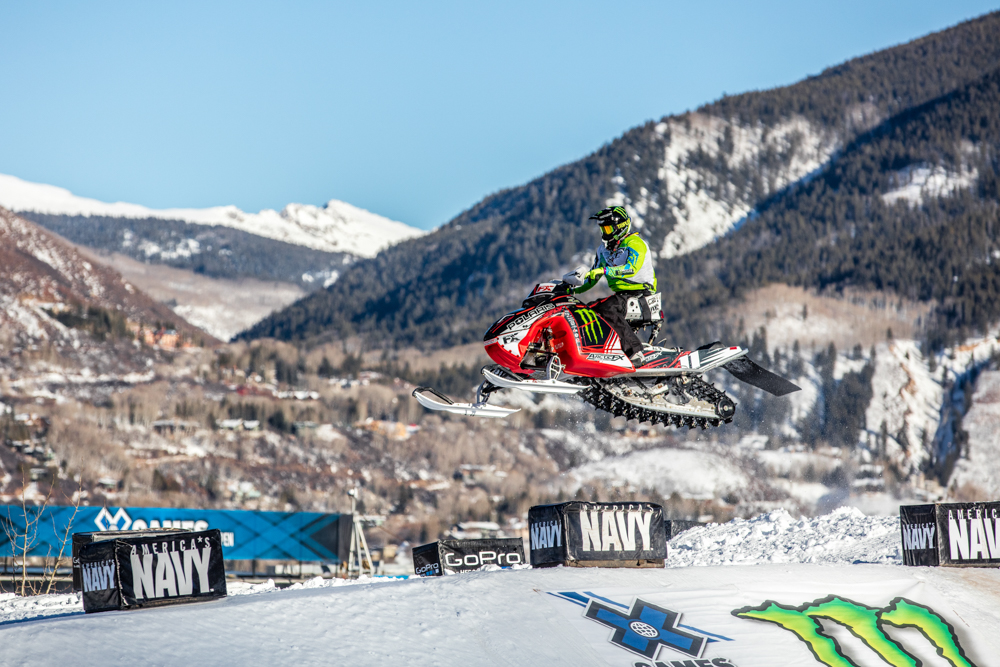 Monster Energy's Paul Thacker Takes Silver in Adaptive Snocross at X Games Aspen 2016