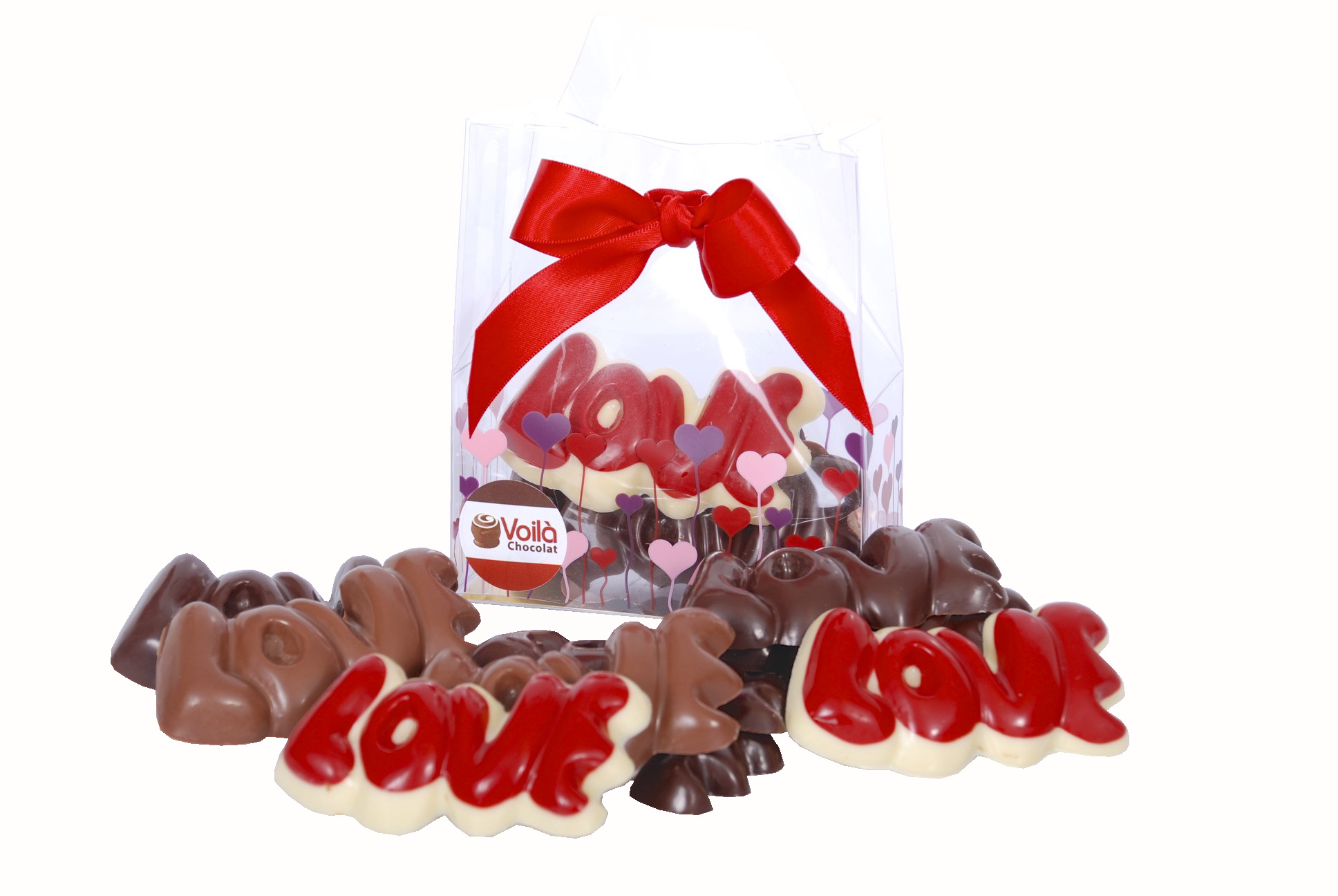 Valentine's Day Pouch of Chocolate LOVE Bites