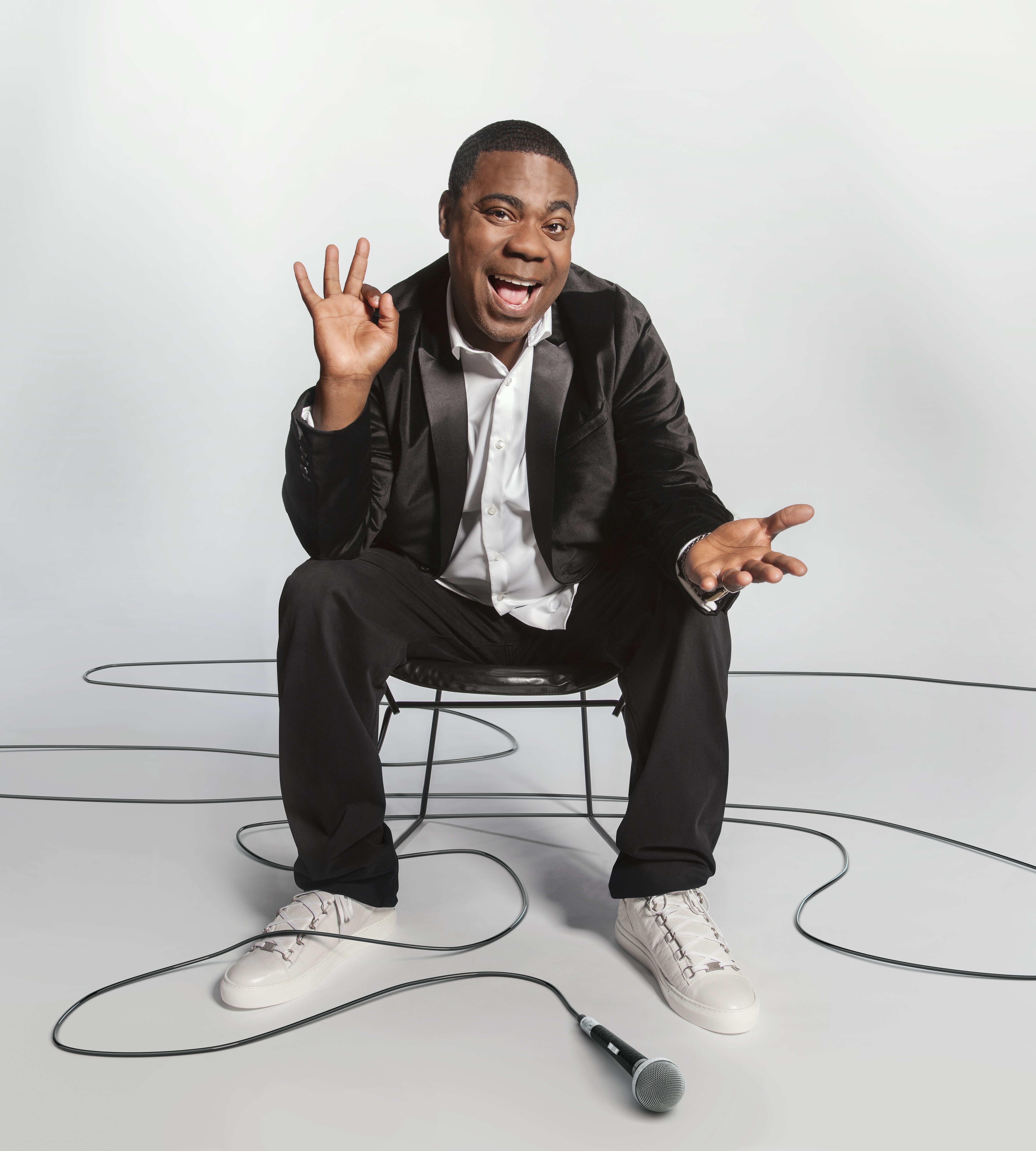 Tracy Morgan hosts the Hot 97 April Fools Comedy Show, April 1, 2016 at The Theater at Madison Square Garden.