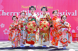 Kimono Dressed Kids on the Main Stage