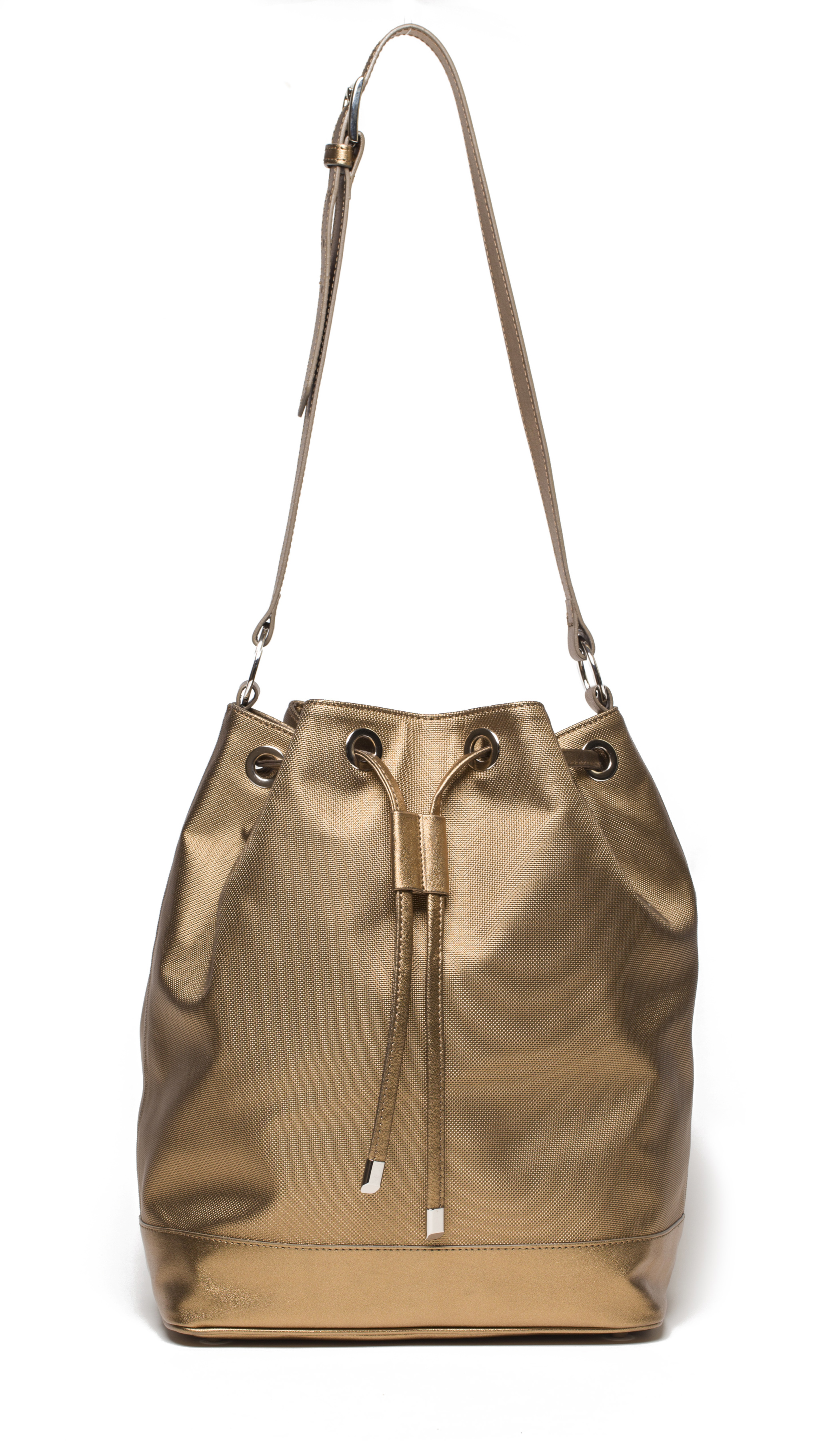 Jill Milan SoMa Punching Bag Gold and Antique