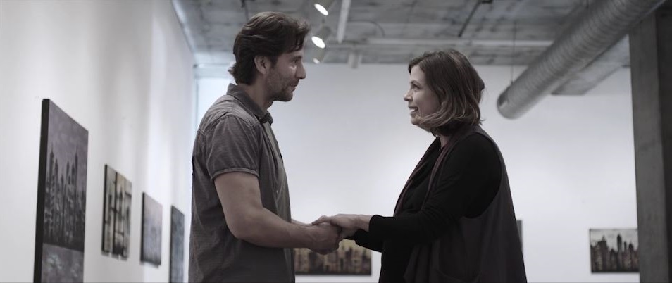 Henry Ian Cusick and Sonya Walger in 'Visible'.