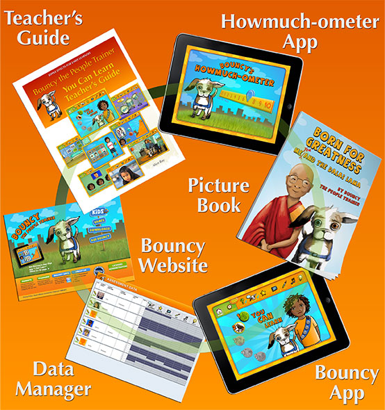 Bouncy's You Can Learn Teacher and School Editions