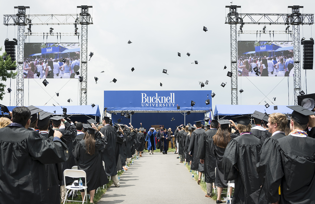 Bucknell University's Commencement will take place on May, 22, 2016.