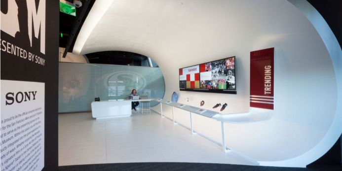 Corian® Solid Surface – Key Player in Architecture of State of the Art Sports Museum