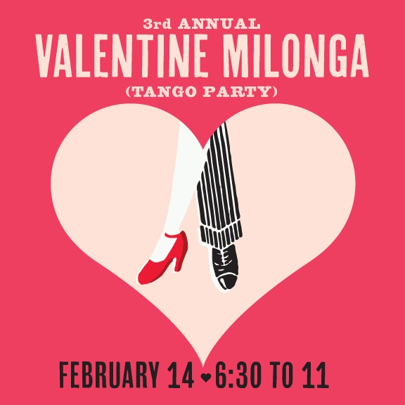 2016 Valentine Milonga Tango Party at Marin Country Mart