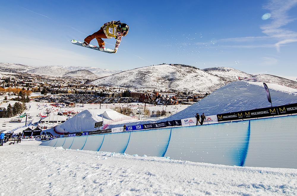 Monster Energy's Chloe Kim Wins the US Grand Prix in Park City, Utah and Makes History by being the first female to land back to back 1080s.