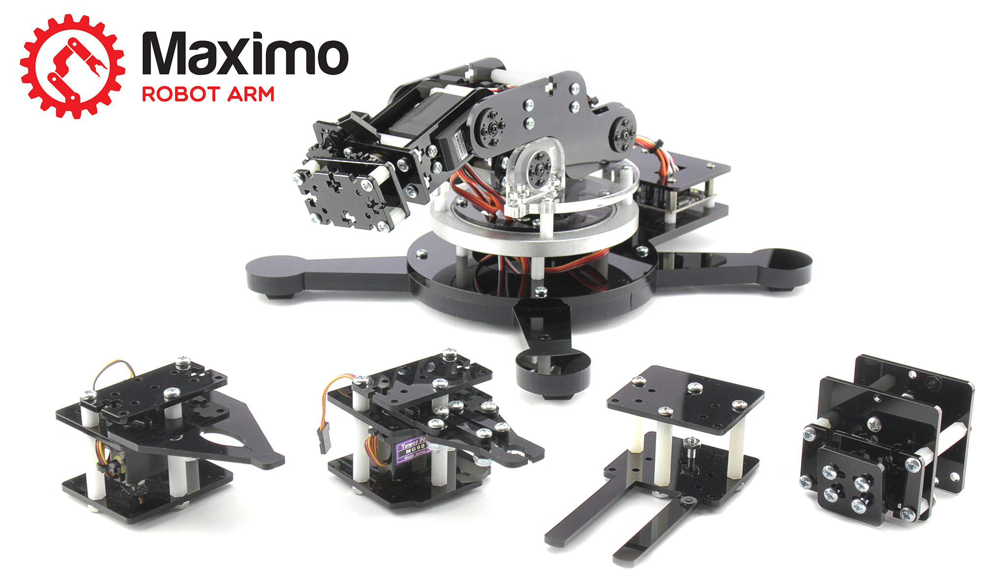 Maximo Robot Arm Head Modules