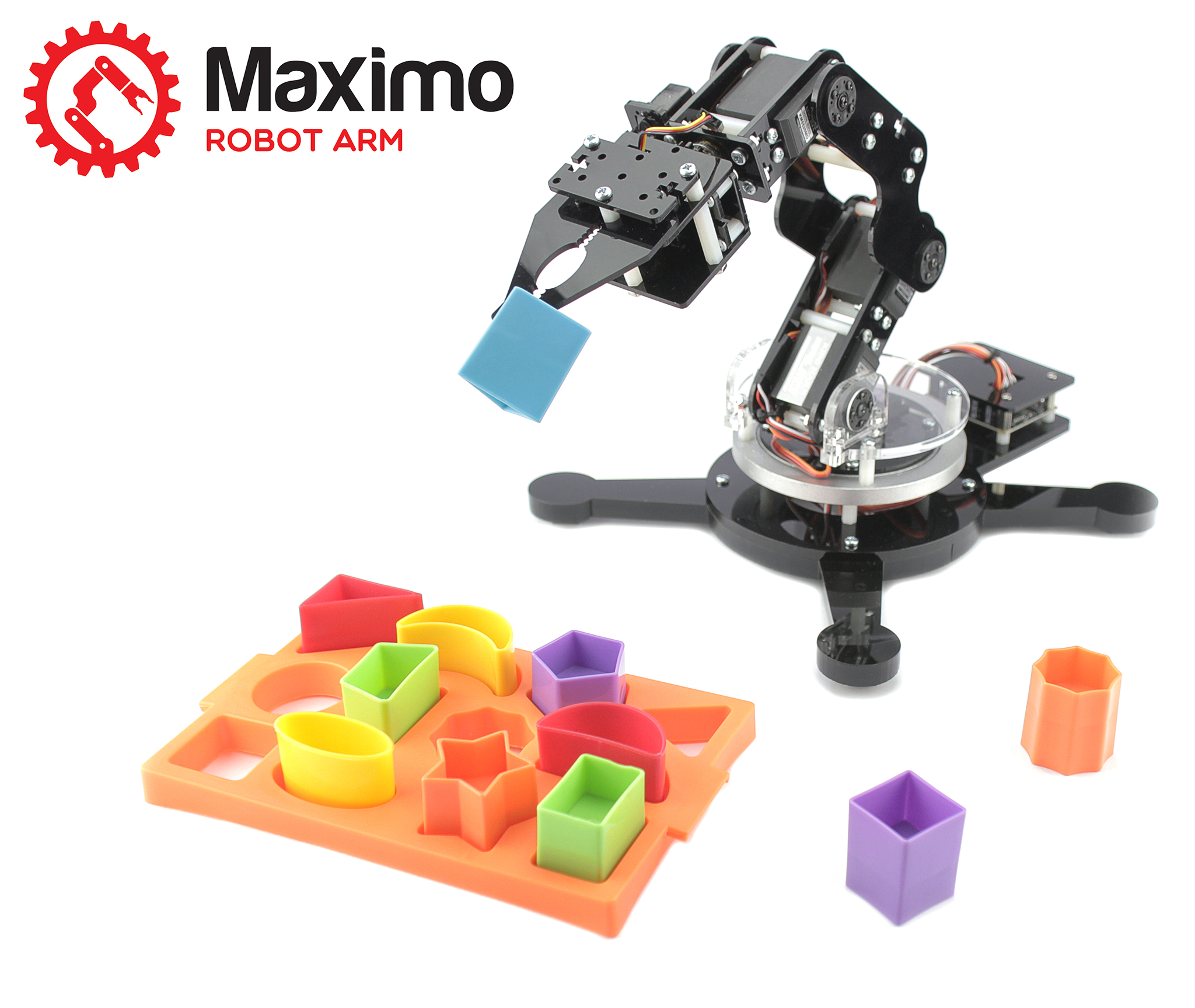 ekstremister albue Skuldre på skuldrene InnoTechnix is Launching an Arduino Maximo Robot Arm on Indiegogo