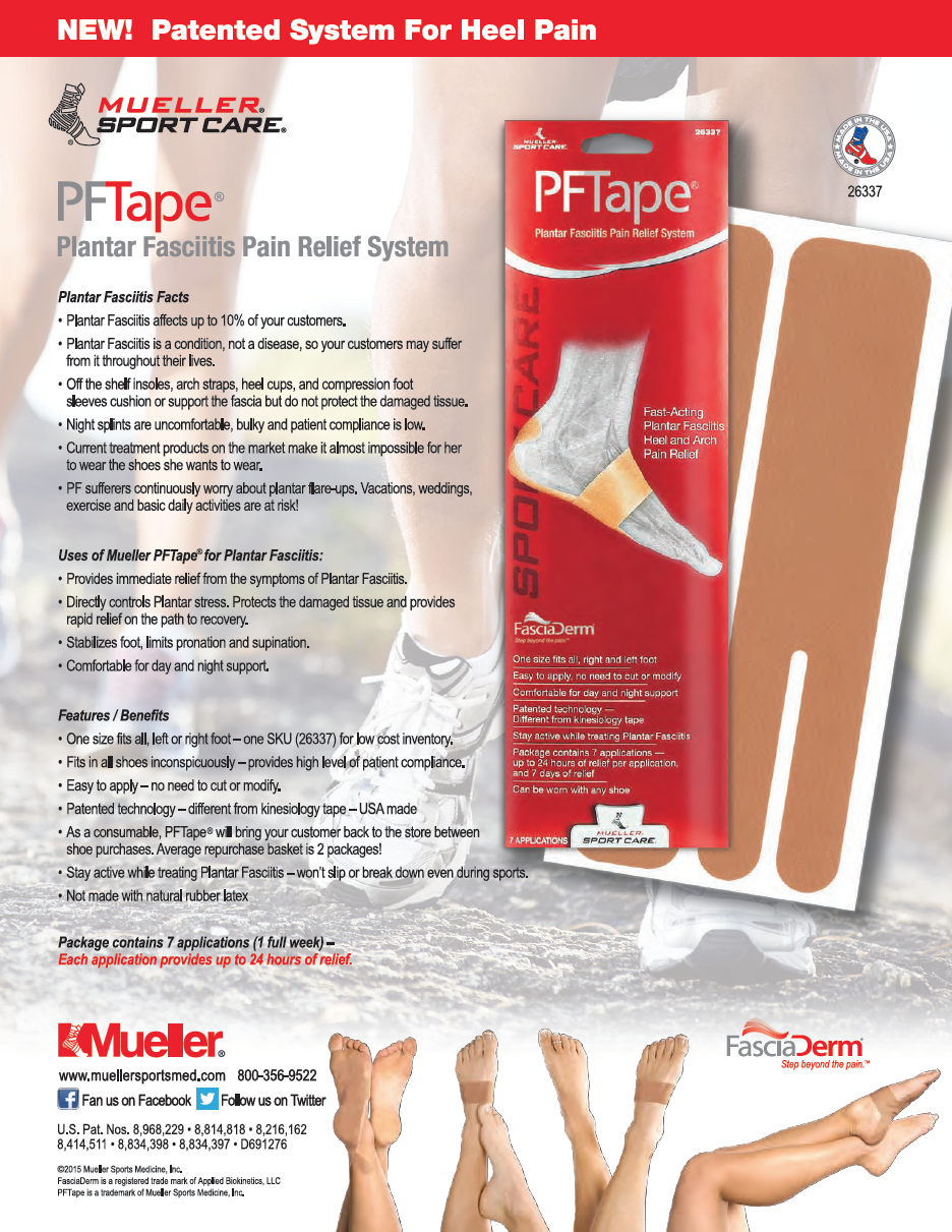 PFTape™ for Plantar Fasciitis