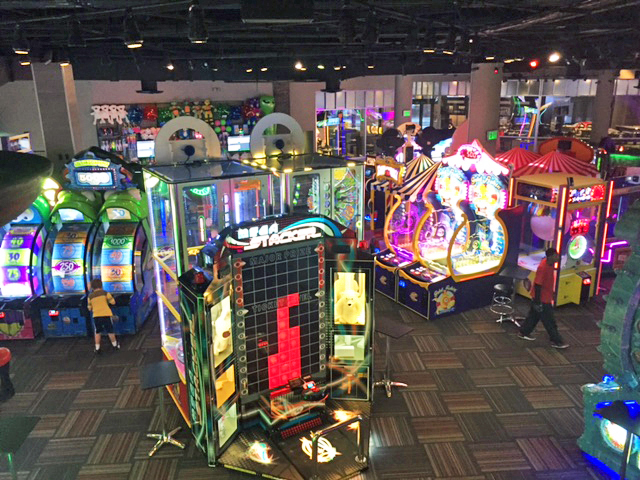 New games & upgrades throughout the Mega Arcade at GameTime Tampa