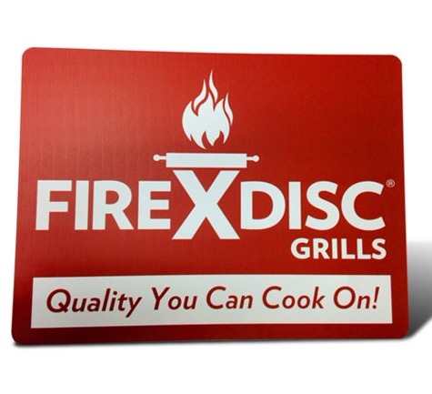 FireDisc Grills POP Signage