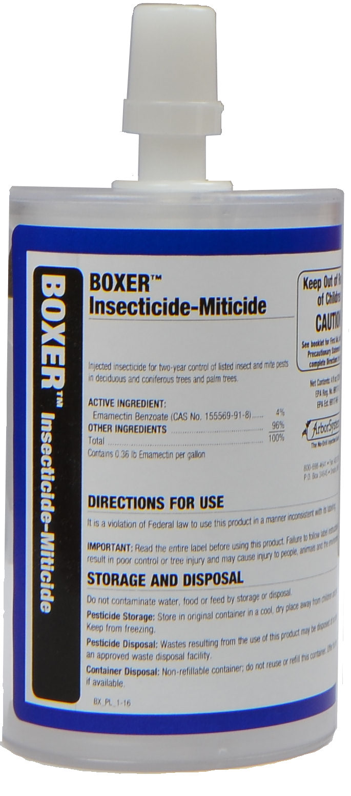 ArborSystems Boxer Insecticide-Miticide (Chemical: Emamectin Benzoate)
