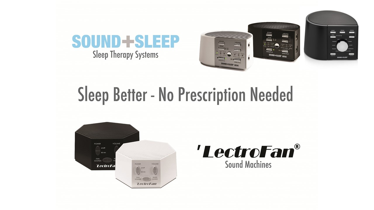 Sound+Sleep and LectroFan Sound Machines