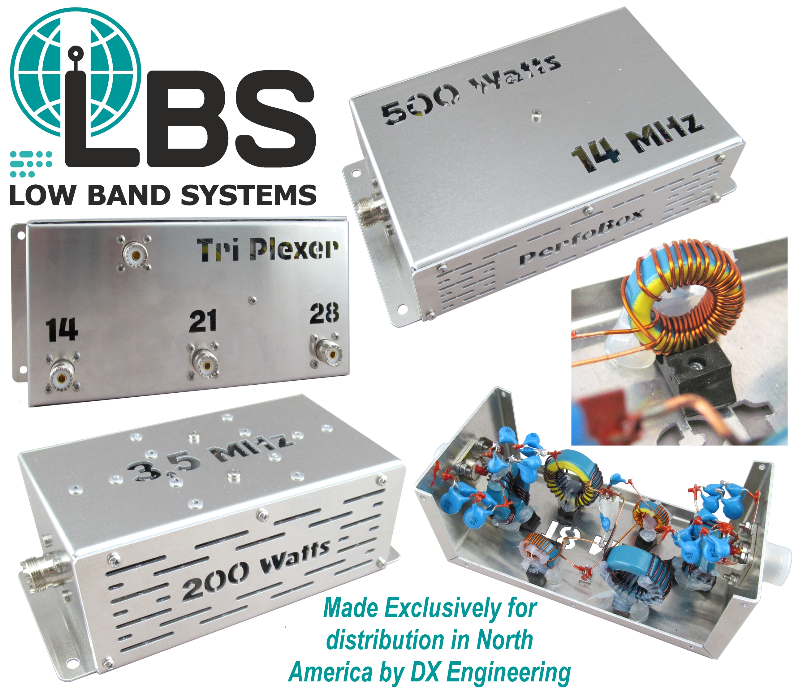 Low Band Systems’ Multiplexers and Band Pass Filters