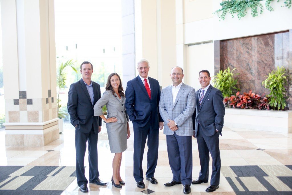Photo: (left to right): John Holton, VP marketing & development; Louise Hughes, VP client solutions & delivery, Bill Russell, exec VP; Gregg Gallant, president & CEO; Jim Kerr, VP business development
