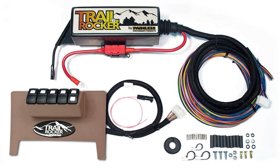 Painless Performance Trail Rocker Control Systems for Wrangler JK
