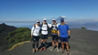 Team IronGuate from Guatemala climbing Volcan de Pacaya