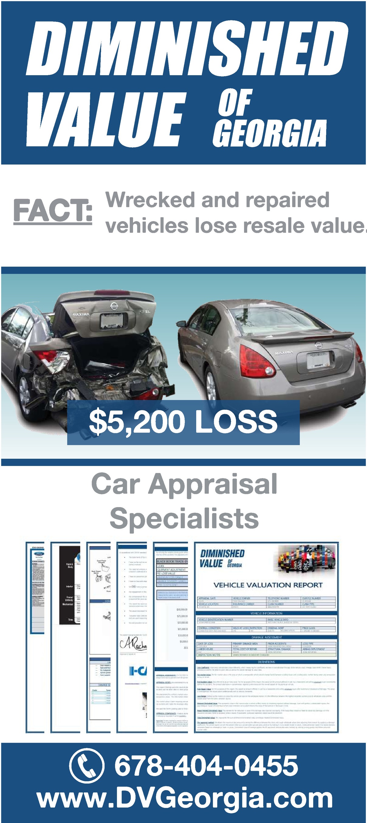 Diminished Value Appraisal